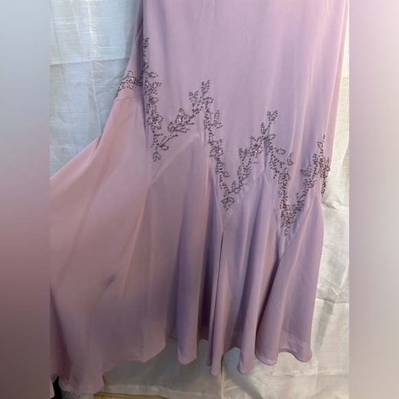 Elegant Mauve Dress with Jacket - Picture 4 of 8